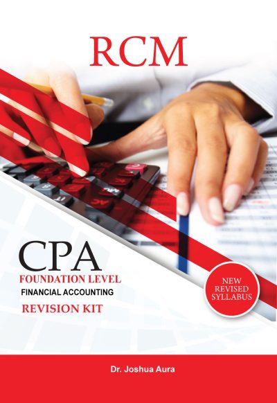 CPA Financial Accounting Revision Kit [Foundation Level]