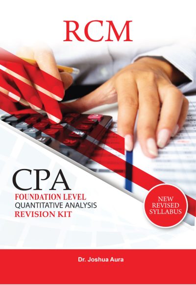 CPA Quantitative Analysis (QA) Revision Kit [Foundation Level]