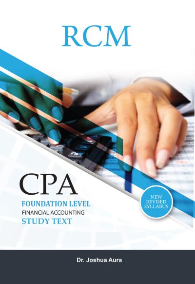 Financial Accounting Study Text [Foundation Level]